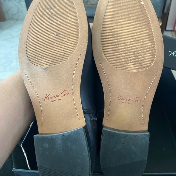 Gently used Kenneth Cole knee high boot. Comfortably fits an 14’ calf. - Picture 9 of 9